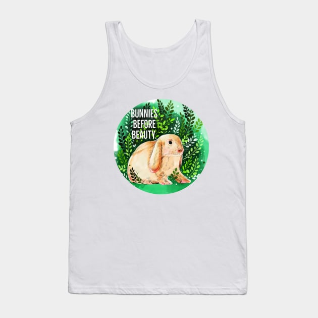 Bunny Tank Top by artbysavi